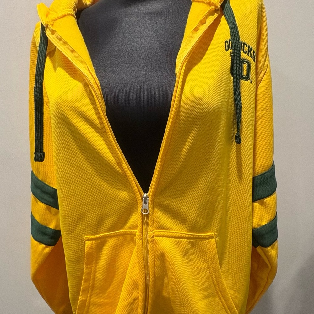 Oregon Ducks Yellow Hoodie